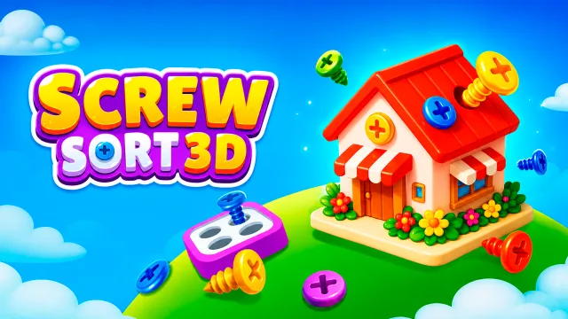 Screw Sort 3D