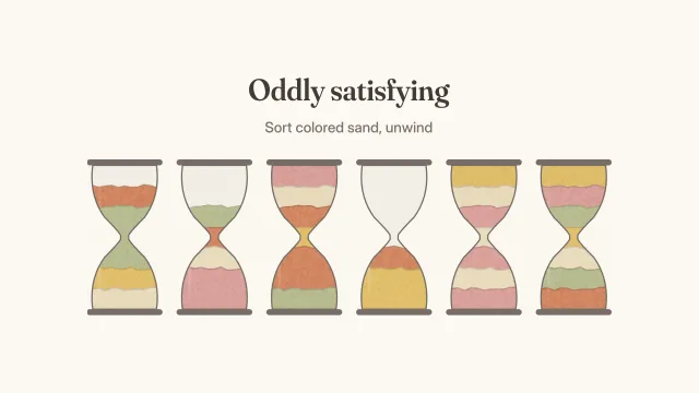 Vials: ASMR Sand Sort Puzzle